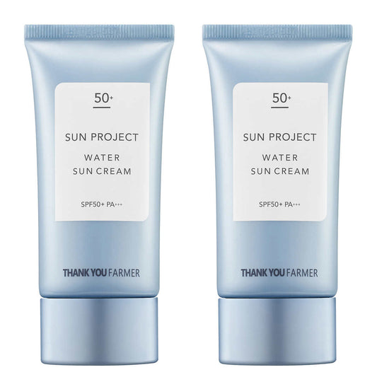 Thank You Farmer Sun Project Water Sun Cream SPF50+ 1.75 fl oz, 2-pack