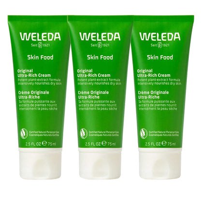 WELEDA Skin Food Original Ultra-Rich Cream 2.5 fl oz, 3-pack