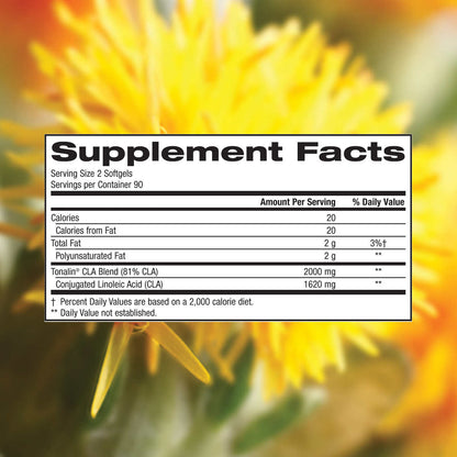 trunature Tonalin CLA 1620 mg., 180 Softgels