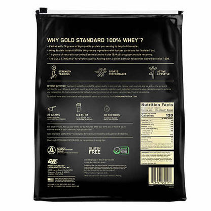 Optimum Nutrition Gold Standard 100% Whey Protein Powder, Extreme Milk Chocolate, 5.64 lbs